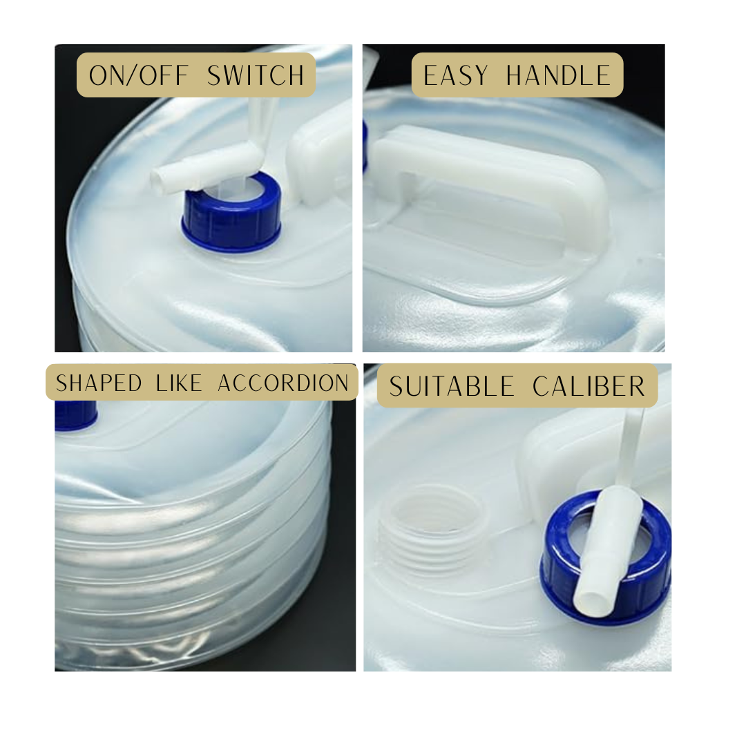 Portable Folding Water Bucket 10L