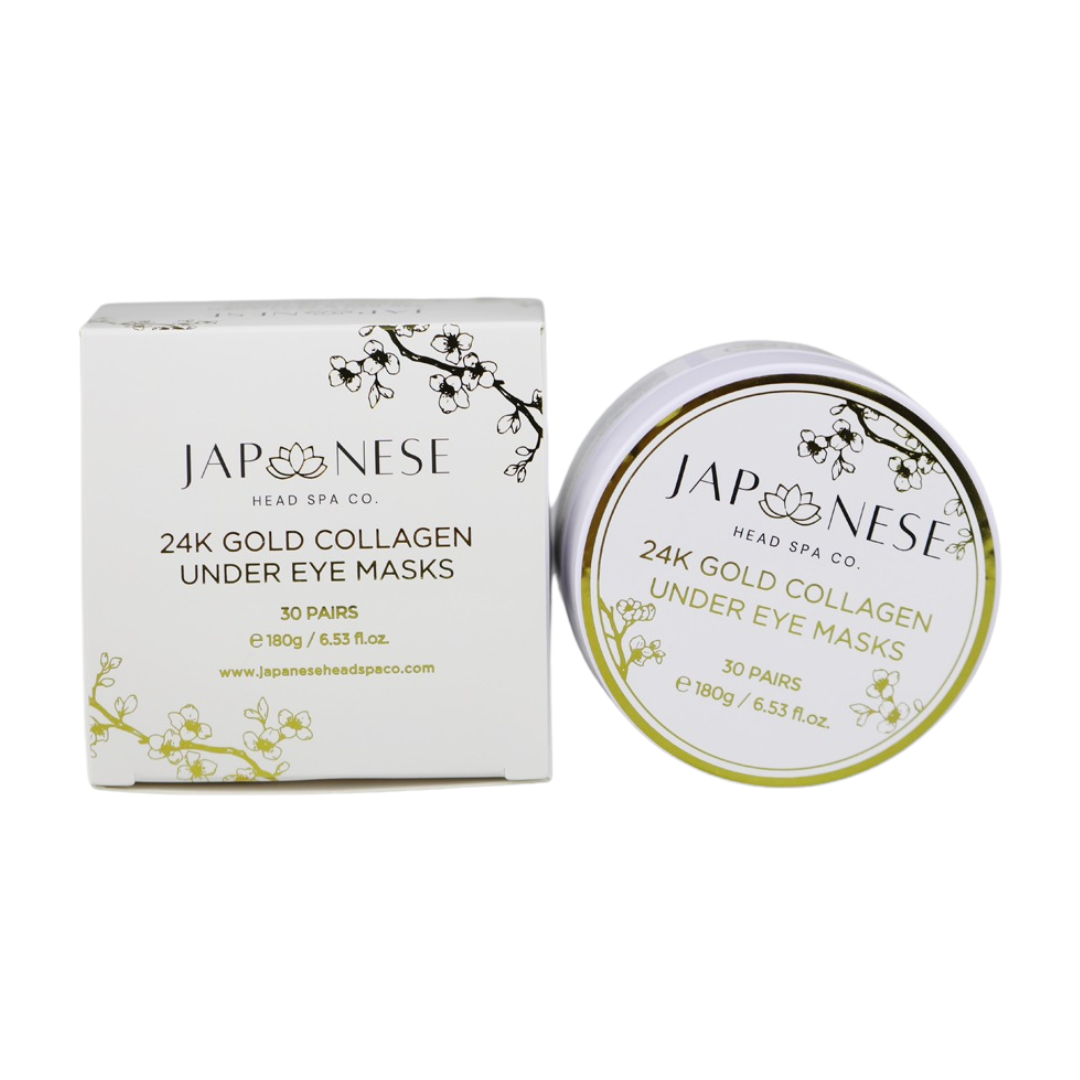 166.png Japanese Head Spa Co. 24k Gold Collagen Undereye Masks