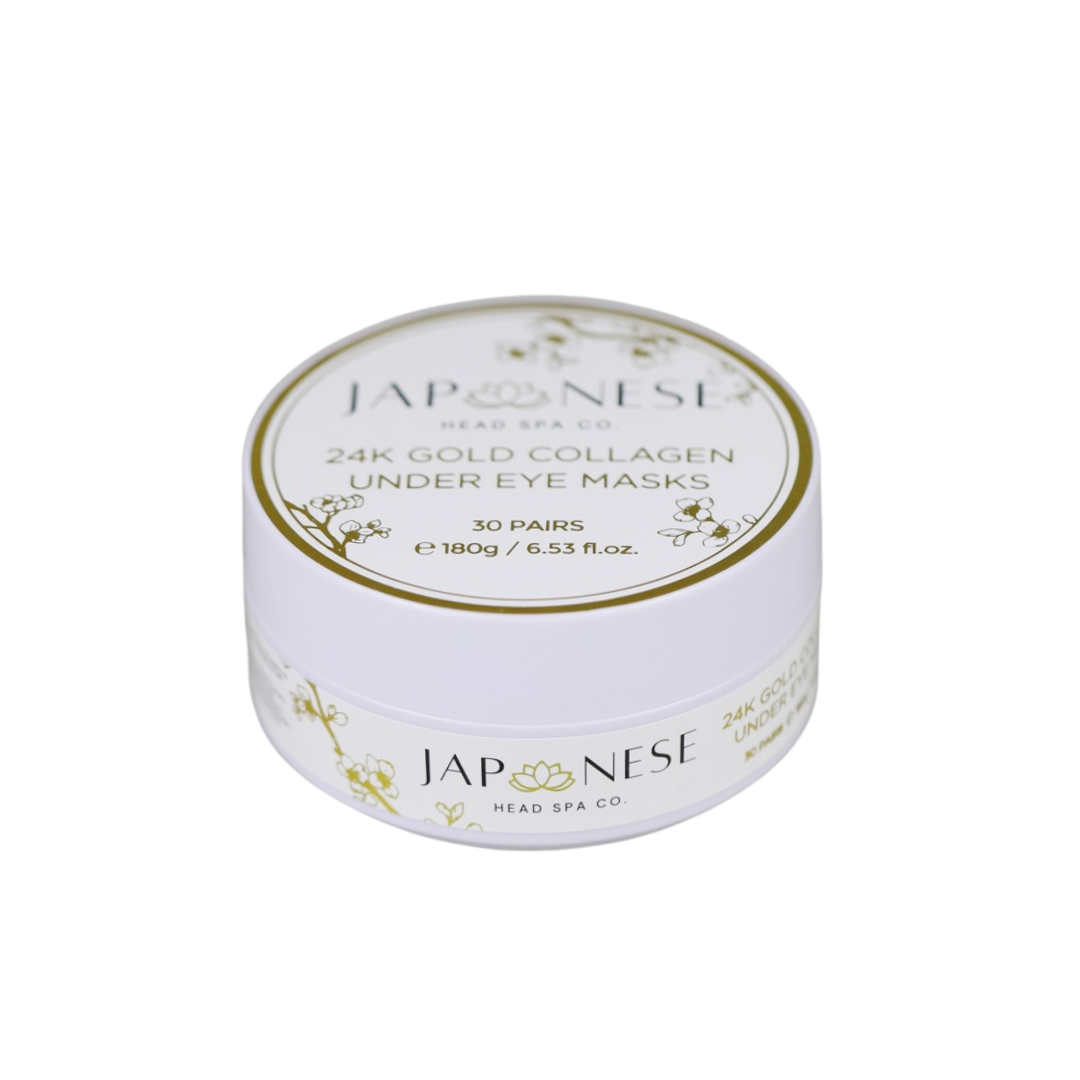 168.png Japanese Head Spa Co. 24k Gold Collagen Undereye Masks