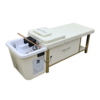 Japanese Head Spa Cream Full Bed Unit with Gold Frame- Non-Plumbed
