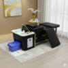 Japanese Head Spa Black Full Bed Unit with Gold Frame- Non-Plumbed