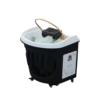 Japanese Head Spa Black Circle Hybrid Unit Plumbed (inc. Steamer, Steamer Hood & Water Heater)