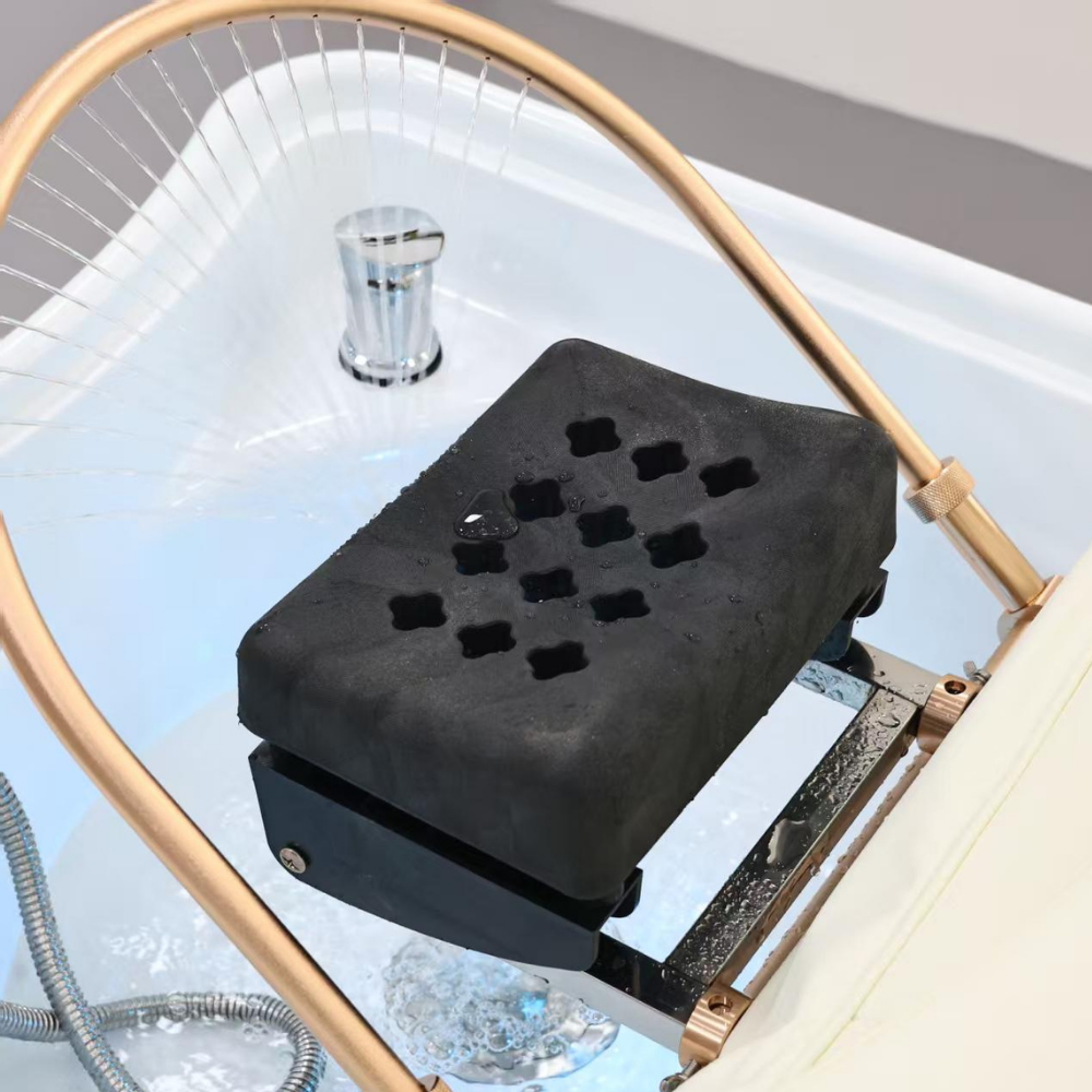 Japanese Head Spa Cream Full Bed Unit Plumbed (inc. Steamer, Steamer Hood & Water Heater)