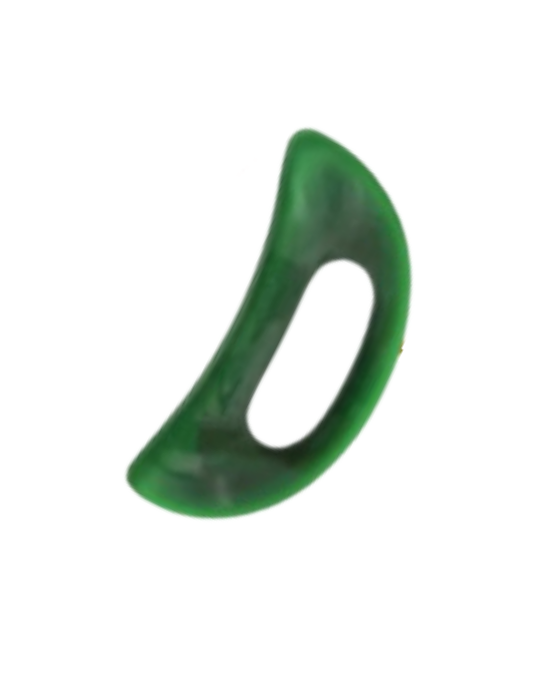 Half Moon - Green Neck and Shoulder Scraping Massage Tool