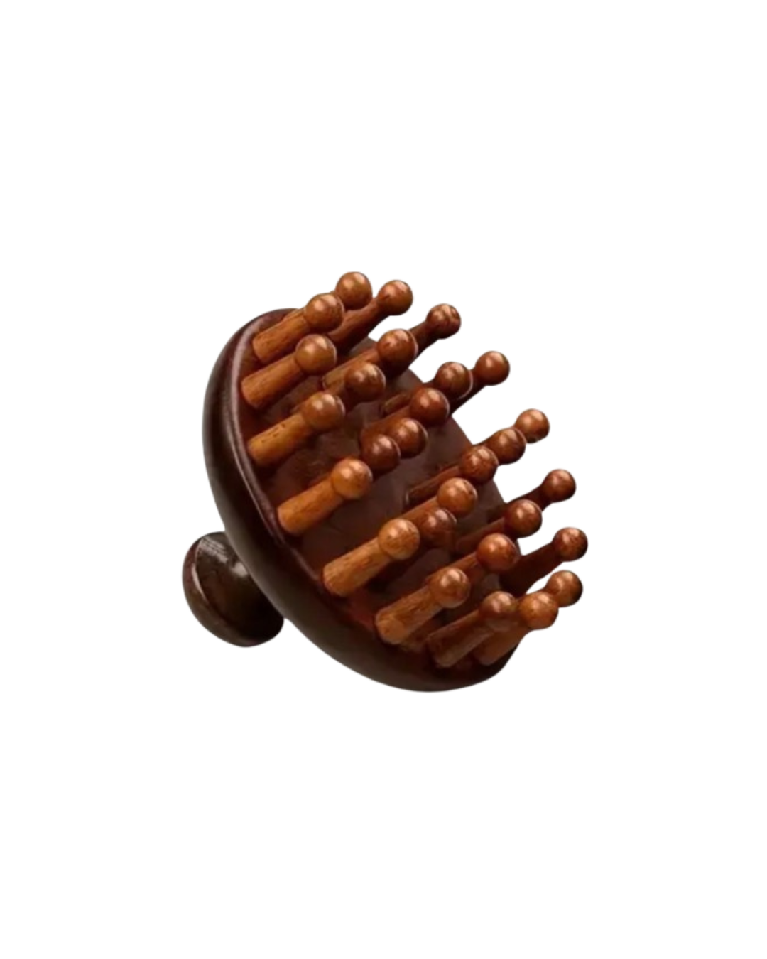 Rosewood Disc Massager Brush
